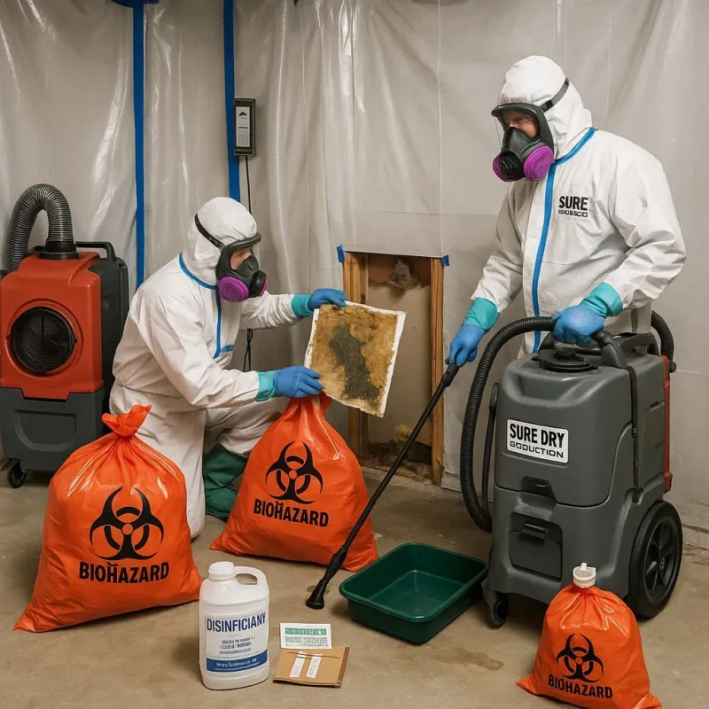 Contaminated Water Handling Protocols process in Elm City, NC