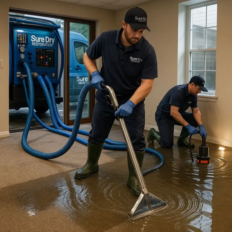 Water Extraction and Removal process in Elm City, NC